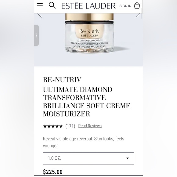 Estée Lauder Re-Nutriv Ultimate Diamond Luxury Gift Set $274 value - Picture 4 of 7